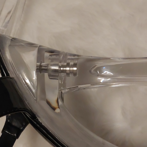 Black and clear platform heels - Picture 10 of 12